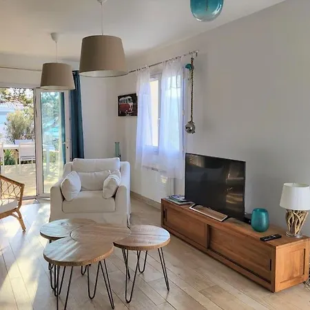 בית נופש Jolie Maison 3 - Jardin Prive - Bassin D'arcachon לה-טסט-דה-בוש